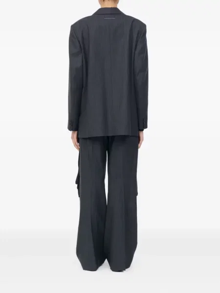 Geacă Mm6 Maison Margiela cu dungi gri