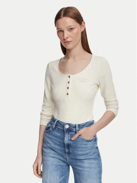 Guess Bluză Crem