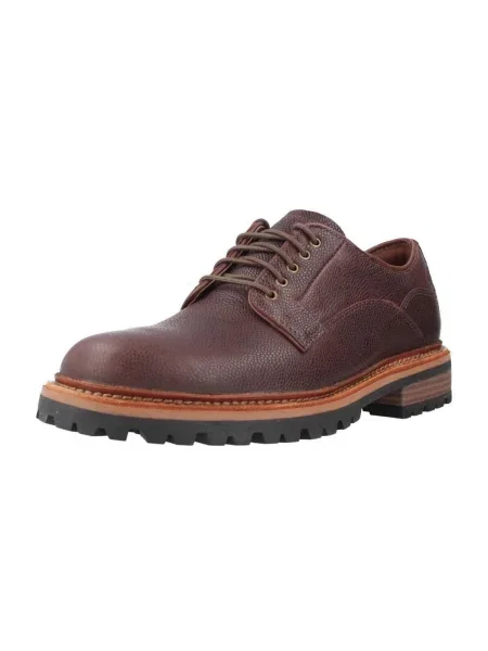 Pantofi Clarks bordo
