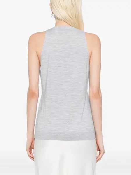 Vestă Theory de lână gri