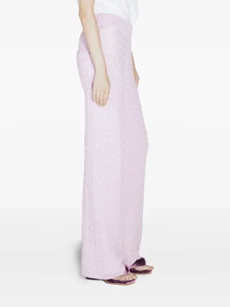 Pantaloni Isa Boulder roz