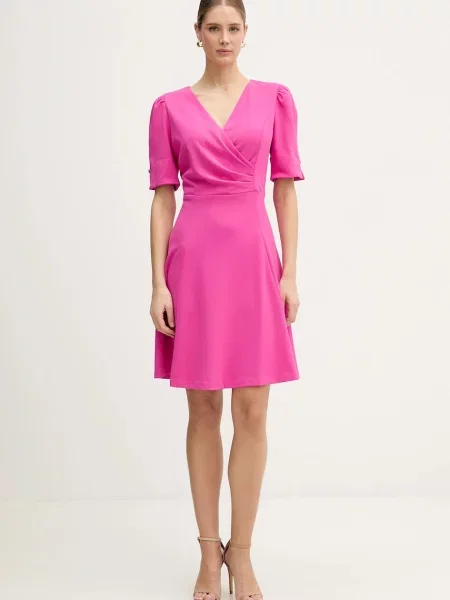 Dkny rochie mini evazati violet