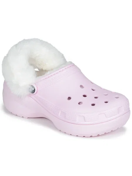 Platform talpú klasszikus félcipő Crocs rózsaszín