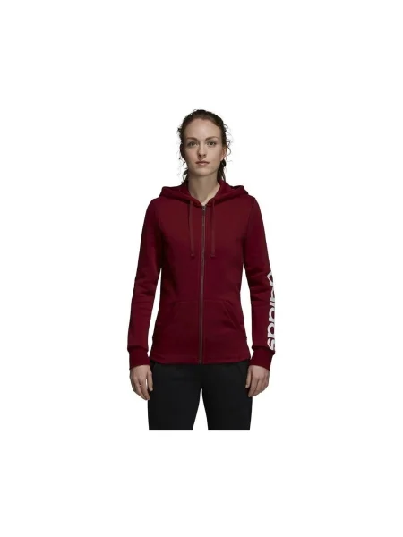 Mikina Adidas vínová