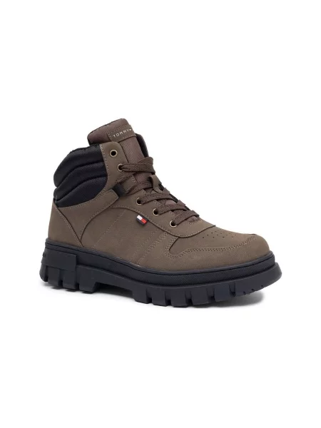 Členkové topánky Tommy Hilfiger čierna