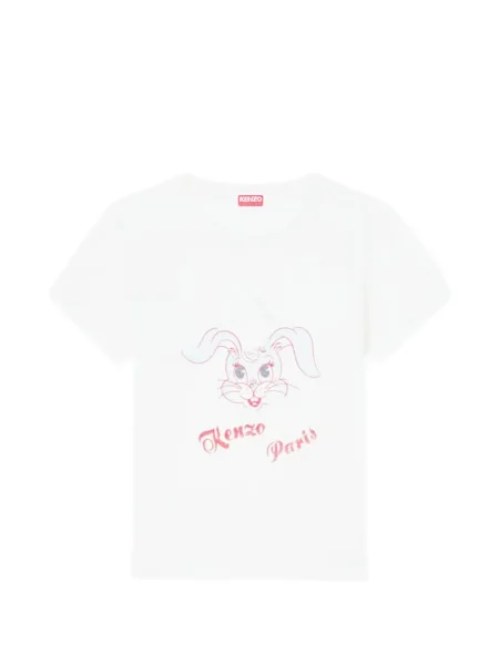 Tricou Kenzo cu imagine alb