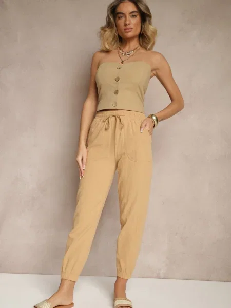 Pantaloni Xarvania maro