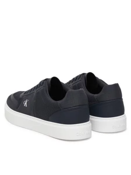 Tenisice Calvin Klein Classic Cups Laceup Knit crna