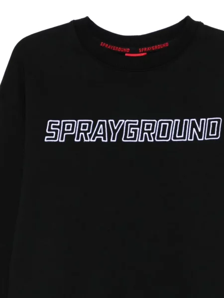 Hanorac Sprayground cu broderie negru