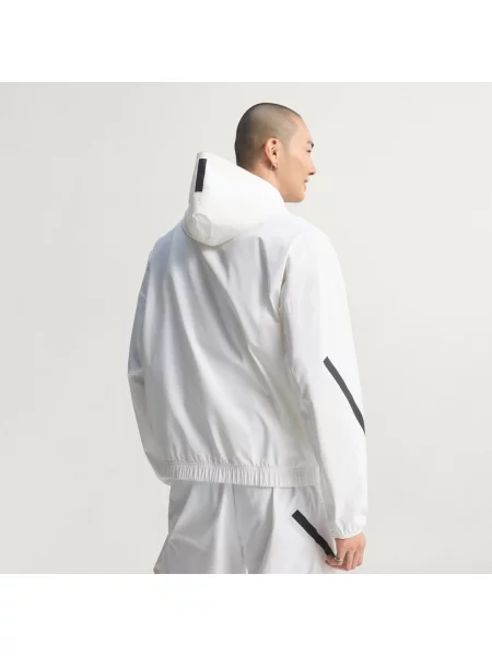 ADIDAS Z.N.E. TKANÁ SPORTOVNÍ BUNDA bílá