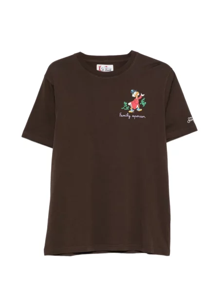 Tricou Mc2 Saint Barth cu imagine maro