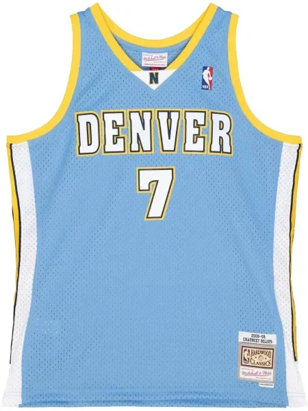 Cămașă Mitchell & Ness din jerseu albastru