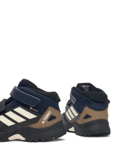 Adidas Turistiniai batai Terrex Skychaser Mid Gore-Tex Hiking Shoes Kids Tamsiai mėlyna