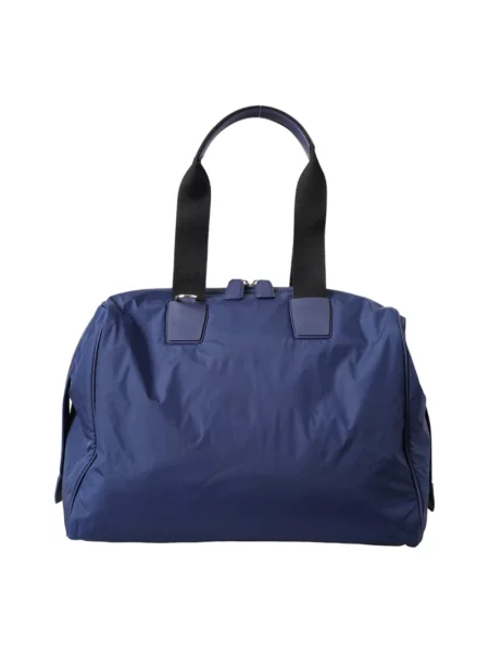 Torebka skórzana Dolce And Gabbana skórzana niebieska