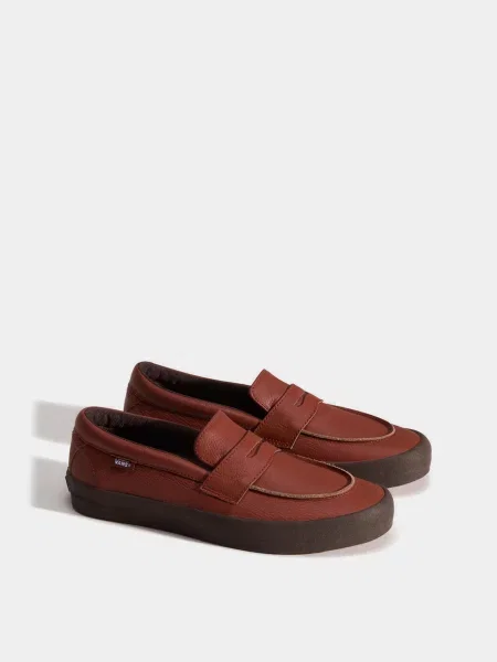 Замшеві Лофери Vans LOAFER коричневий