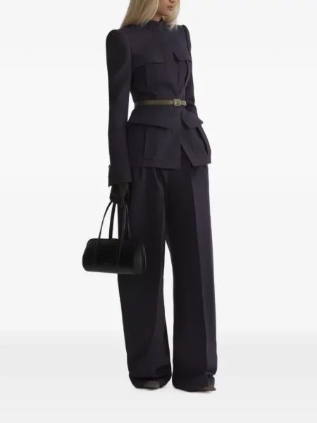 Pantaloni Mugler gri