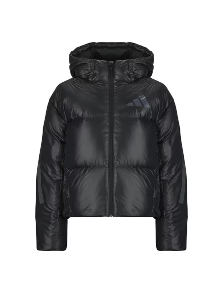 Páperová bunda Adidas čierna