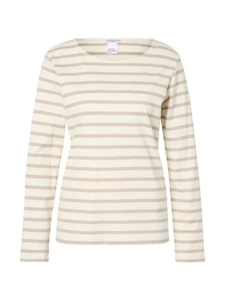 ZABAIONE Tricou nisipiu alb