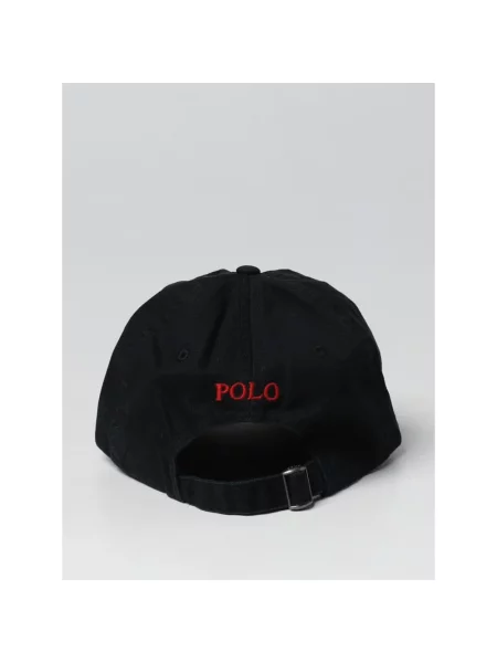 Czapka z daszkiem Polo Ralph Lauren klasyczna czarna