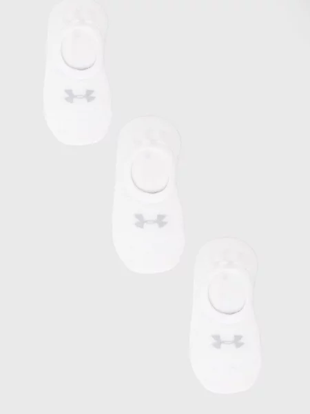 Чорапи Under Armour 3 чифта дамски бяло