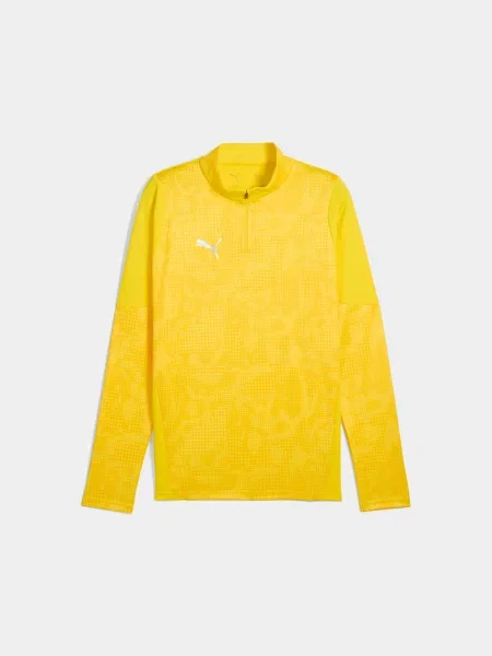 Кофта спортивна PUMA Teamcup Training Zip Top комбінований верх жовтий