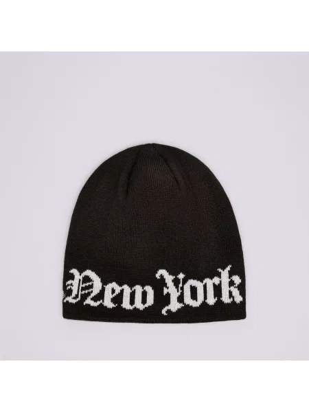 New Era Czapka Wordmark Knit Skully Nyy New York Yankees czarna