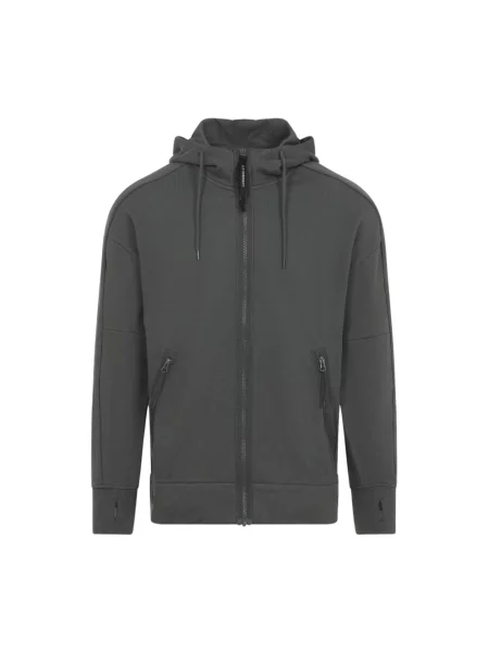 Bluza z kapturem C.p. Company z kapturem szara