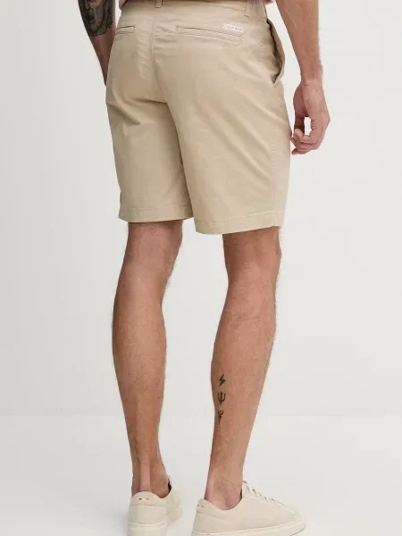 Сhinosy Calvin Klein Jeans beżowe