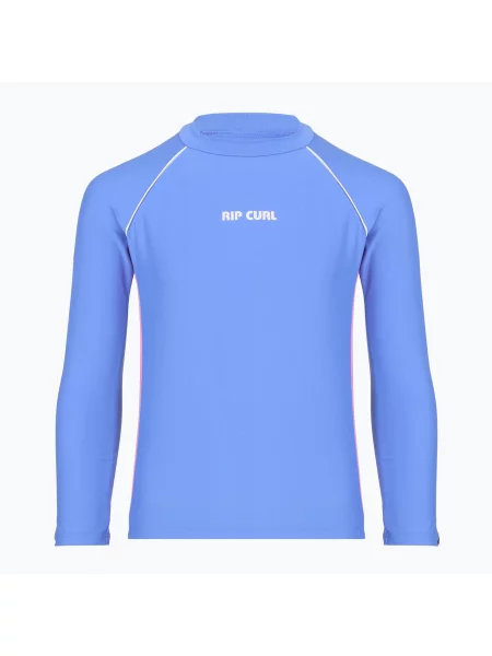 Детска тениска за плуване Rip Curl Sunshine Revival Rashie cornflower blue синьо