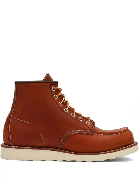 Botine Red Wing Shoes din piele roșu