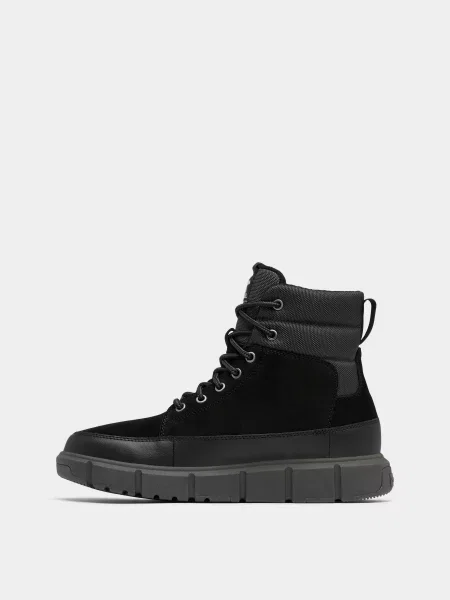 Замшевые ботинки Sorel черные