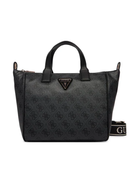 Дамска чанта Guess Follie Travel Сив черно