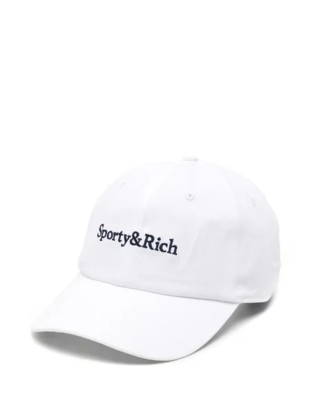 Șapcă Sporty & Rich cu broderie alb