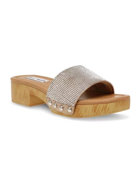 Klapki Steve Madden szare
