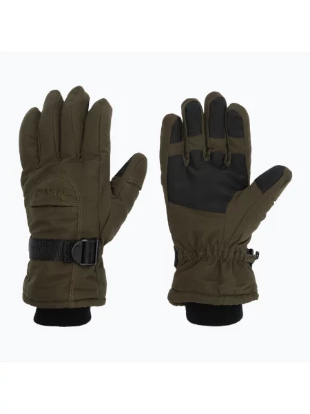 Olcsóbban. Férfi trekking kesztyű Pinewood Membrane Glove moha zöld. Méret: 10 zöld