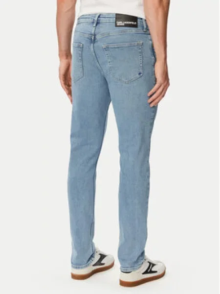 Karl Lagerfeld Jeans Jeans hlače Slim Leg modra