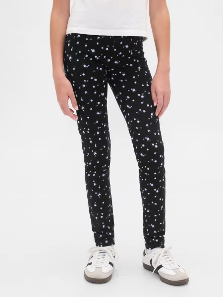 Gyerek leggings Gap fekete