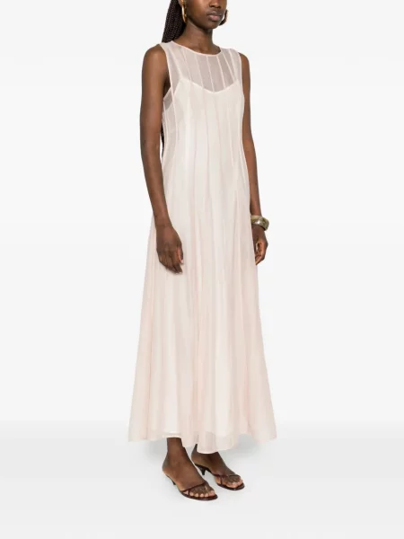 Midi šaty Su růžové