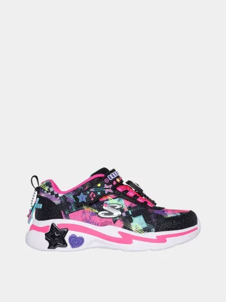 Детские кроссовки Skechers черные