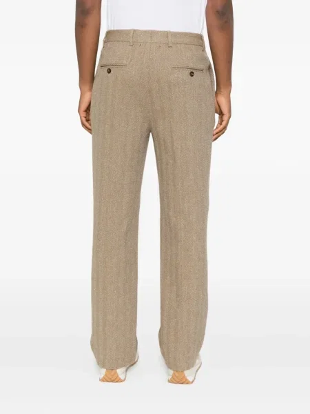 Pantaloni Golden Goose de in auriu