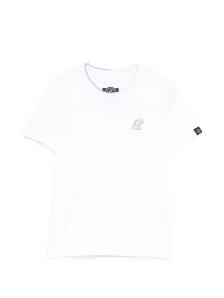 Haftowana koszulka Sport B. By Agnès B. biała