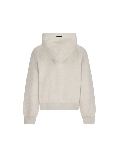 Bluza z kapturem Fear Of God klasyczna szara