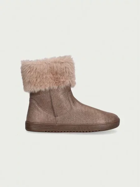 Froddo členkové čižmy detské BAREFOOT LOOP BOOT béžová