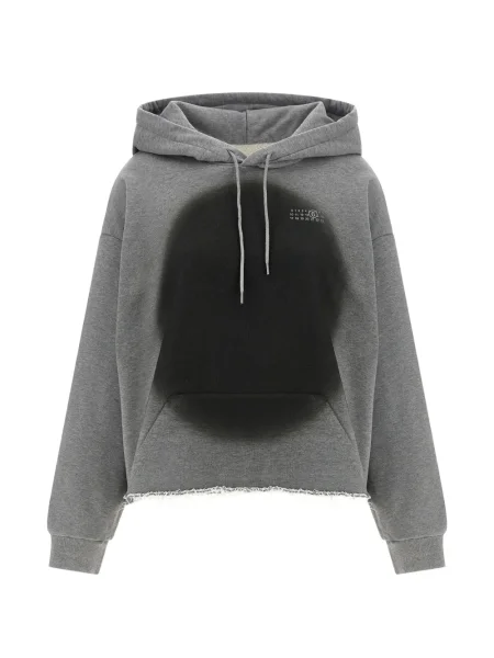 Hanorac cu glugă Mm6 Maison Margiela gri