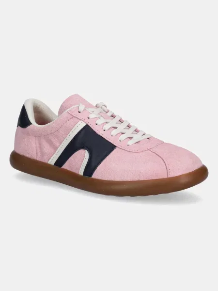 Кожени маратонки Camper Pelotas Soller розово