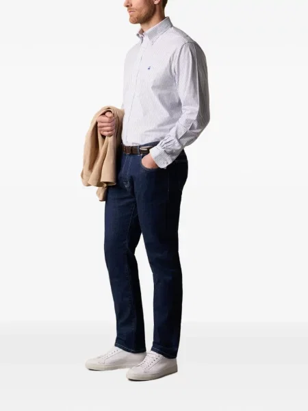 Cămașă Brooks Brothers cu dungi alb