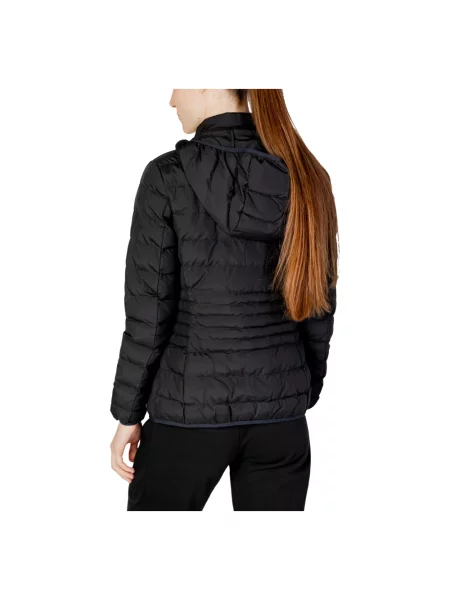 Pikowany kurtka bomber Ea7 Emporio Armani czarny