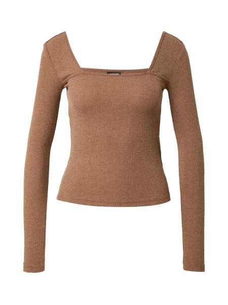 Urban Classics Tričko hnědá