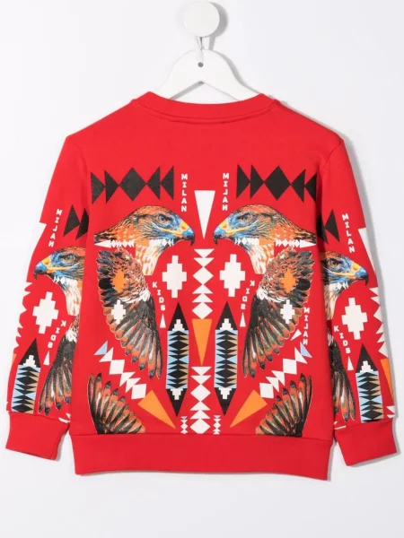 Bluza dziecięca County Of Milan czerwona