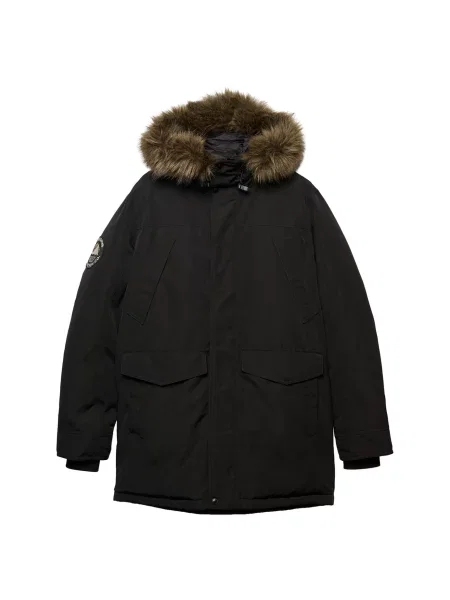 Geacă parka Superdry & Co negru